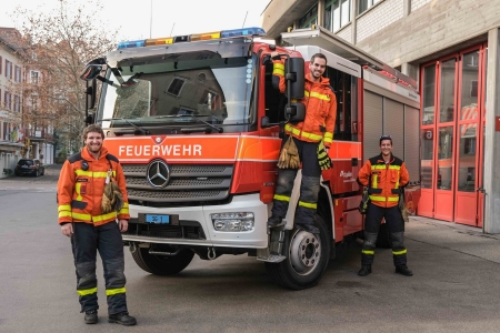 Mathias Müller, Martin Rupp und Florian Giger (v.l.n.r.)